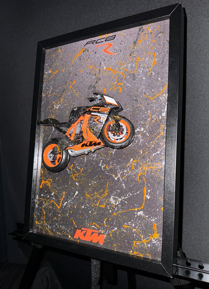 MOTORBIKE KTM ORANGE